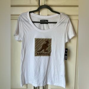 Kangol T-shirt. Med-Large . NWT